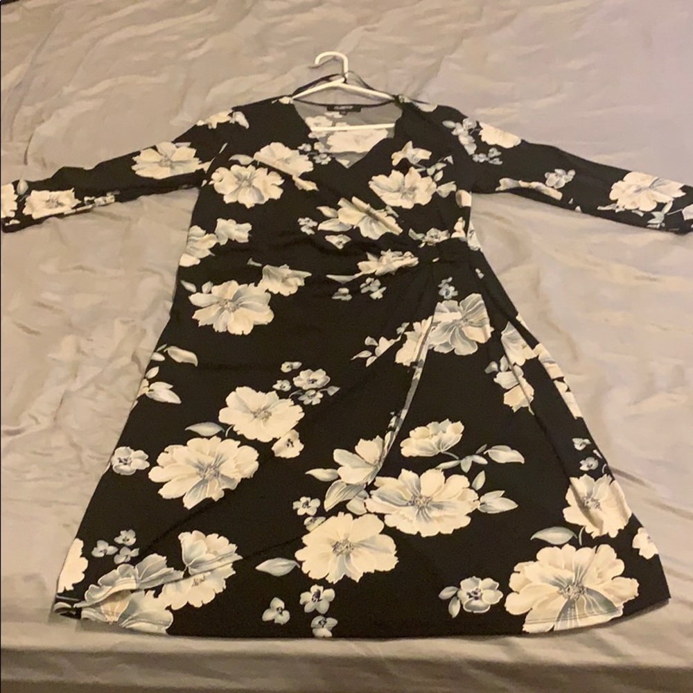 Dress with flowers